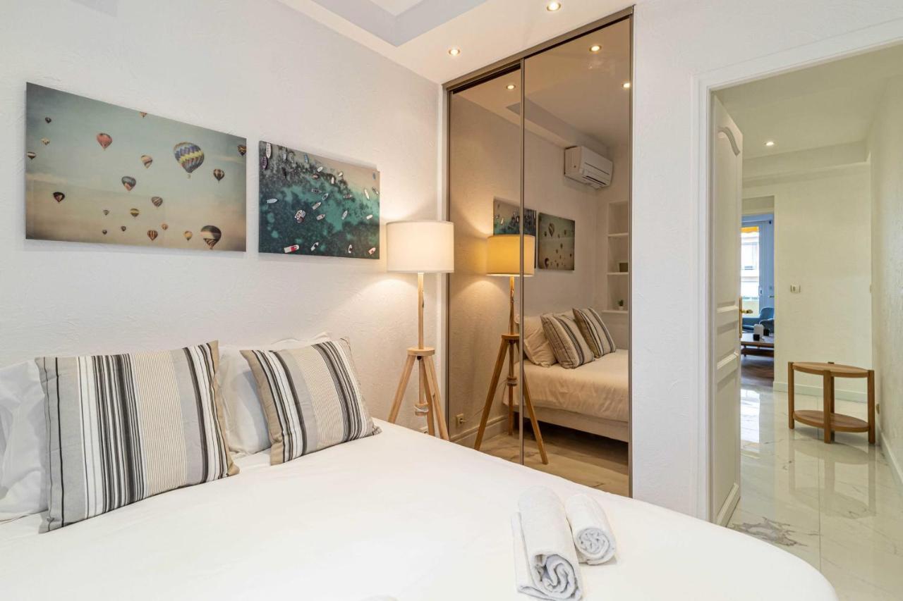 Renovated Apartment 80M2 6P 2Br - Cannes Palm Beach Dış mekan fotoğraf