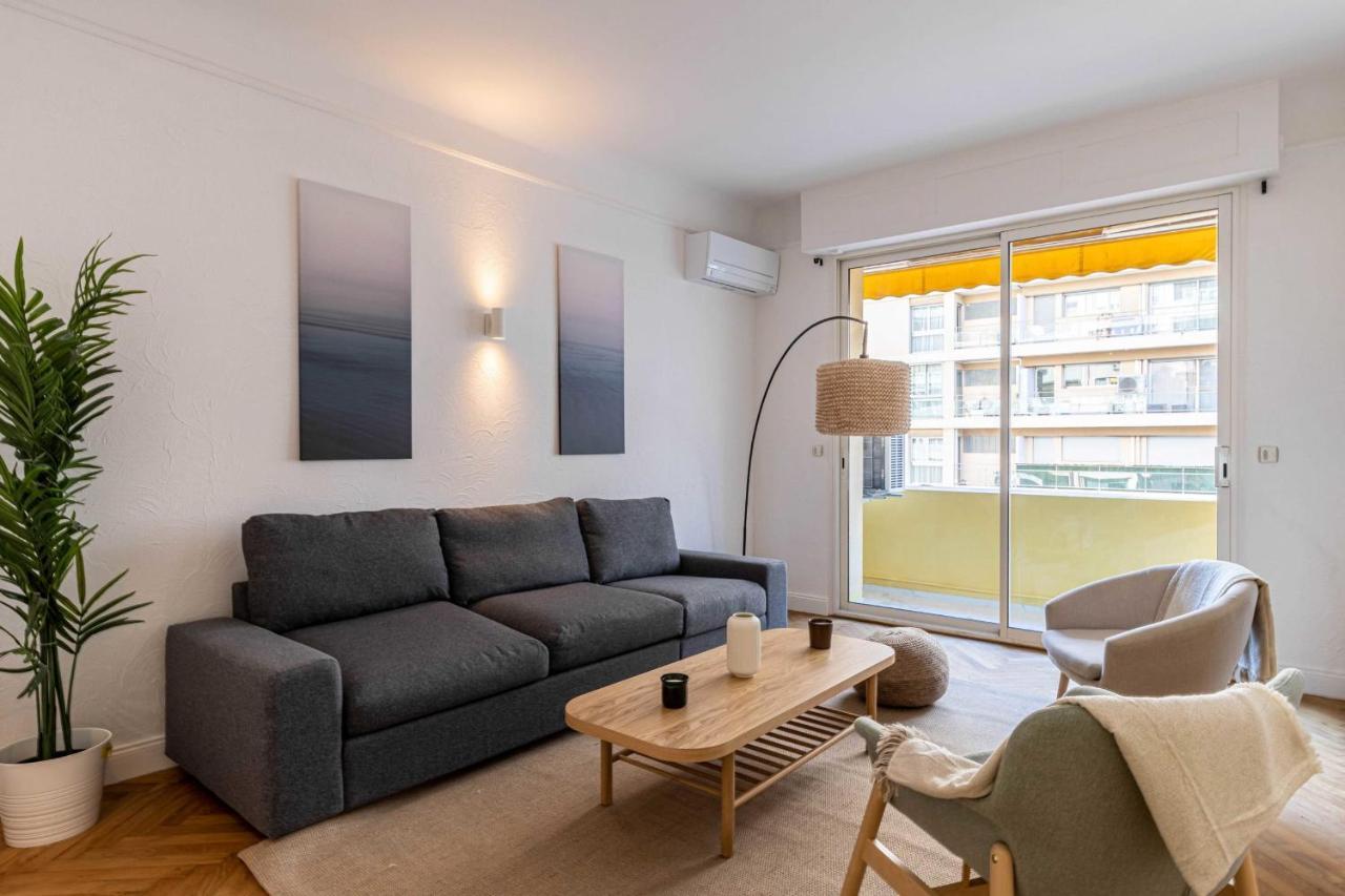 Renovated Apartment 80M2 6P 2Br - Cannes Palm Beach Dış mekan fotoğraf